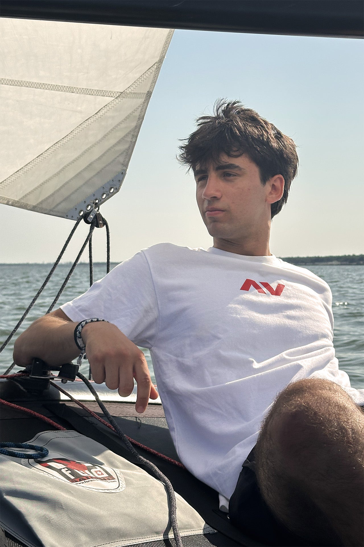 AV11 Peace White Tee